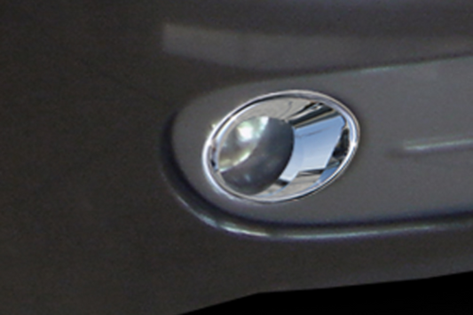 S Type Jaguar Chrome Fog Lamp Surrounds - After 2004