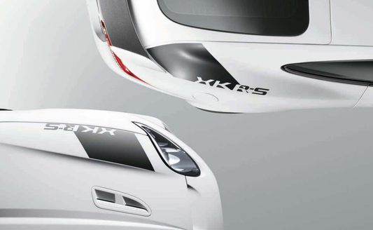 Autocollant de custode arrière pour cabriolet XKR-S
