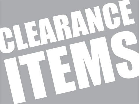 Clearance Items