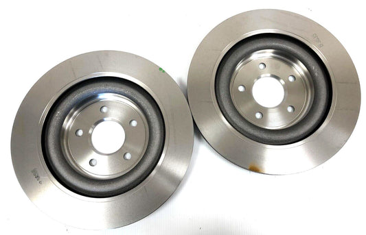 Genuine Jaguar XF / XJ  / XK / S-Type Rear Brake Discs (326mm) C2D26352