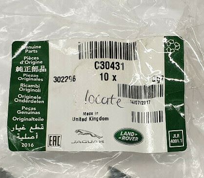 Genuine Jaguar XJ6&XJ12 Rear Camshaft Sealing Plug - C30431