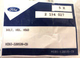 Genuine Ford Fiesta/Ka/Puma Hex Head Bolt M6 x 58MM Pack Of 5 - 2194027