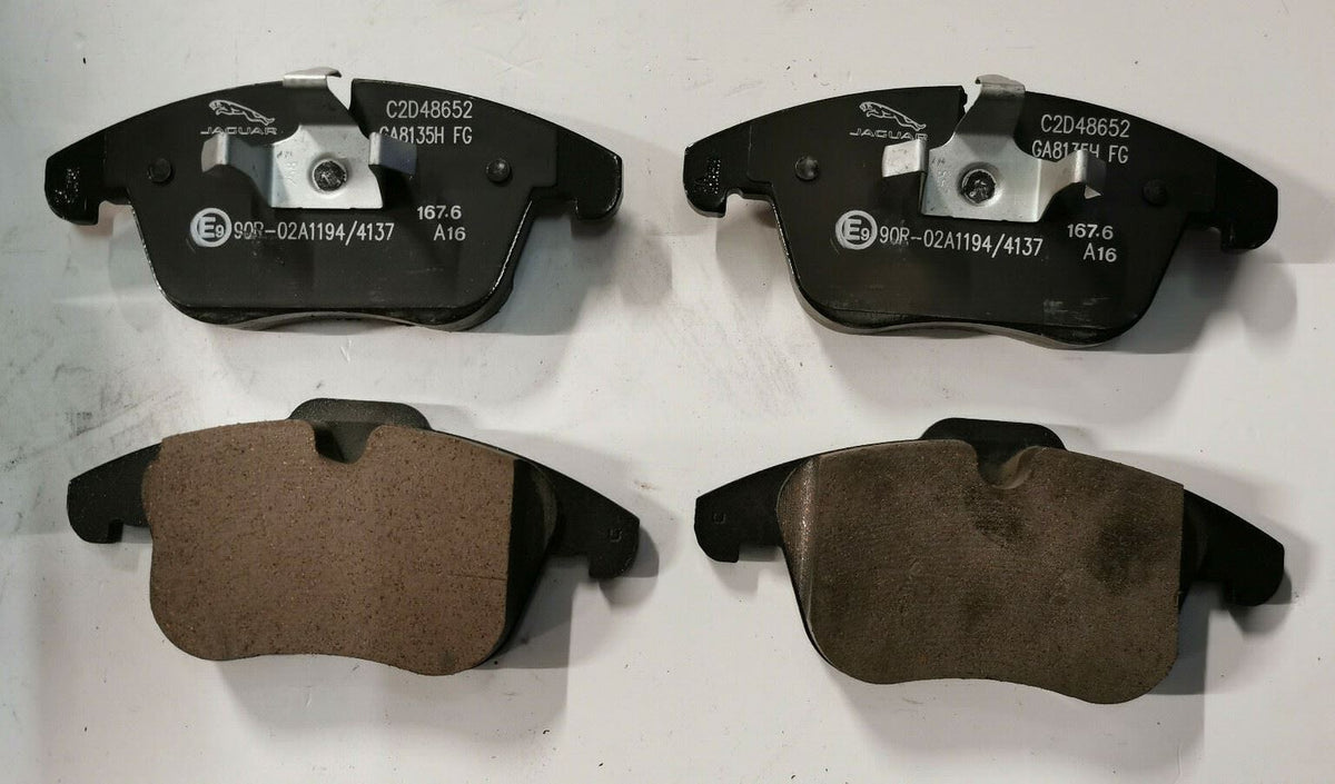 Genuine Jaguar S-Type XJ XK X Front Brake Pad Kit C2D48652