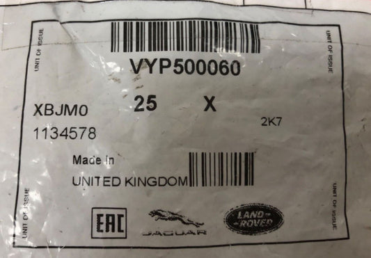 Genuine New Range Rover/Land Rover Discovery 4.8x16MM Torx Screw x25 VYP500060