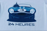 Genuine Jaguar DType Le Mans Winner 3 '57 24 Heures Tshirt White 50JLEMANPSTWTEE