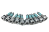 Genuine BMW Torx Bolt Screw & Washer M6x1.00x25 mm Grade 10.9 x10 - 07129905854