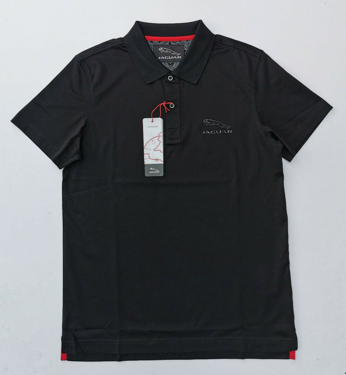 Genuine Jaguar Mens Sport Polo Shirt - Black - 50JSS12PS