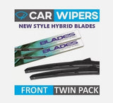 Hybrid Windscreen Wiper Blades 20" (Pack of 2) BMW/Skoda/MG/Ford/Kia - HB-20