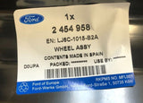 Genuine Ford Kuga 2020+ 17" Mini Spare Steel Wheel Black 2454958