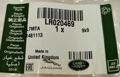 Genuine Range Rover Sport 2009-2013 Titan Silver Sport Name Plate LR020469