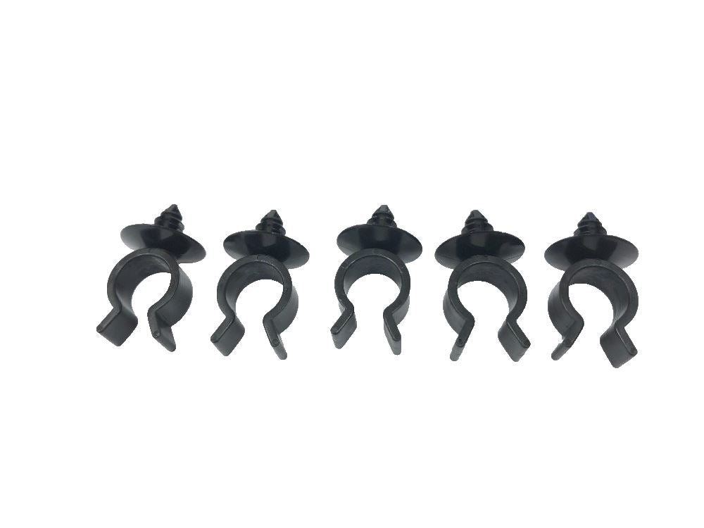 Genuine JLR XF/XK/XJ/RR/Disco Arrow Head Pipe Clip (x5) -KDF114003