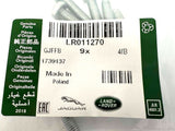 Genuine Land Rover Disco/XF Screw M6 x 25MM Pack Of 9 - LR011270