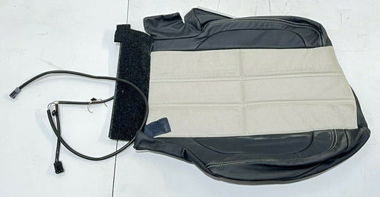 Genuine Range Rover 10-12 Heated 40% Rear Seat Cushion Cover Jet/Ivory LR039249