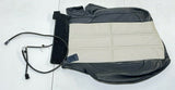Genuine Range Rover 10-12 Heated 40% Rear Seat Cushion Cover Jet/Ivory LR039249