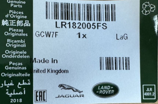Genuine Range Rover Evoque 2019+ RHD Front Carpet Set - LR182005