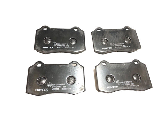 Mintex Front/Rear 69.3mm x 109.8mm Car Brake Pads Jaguar/Citroen/Peugeot MDB2221