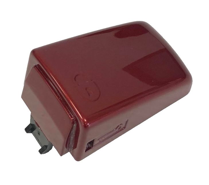 Genuine Land Rover Disco/RRS Front LH Handle Lock Cap (Rimini Red) - CXJ500030RR
