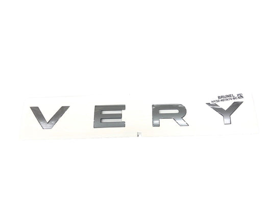 Genuine Land Rover Discovery 5 2017+ "Very" Front Name Plate LR083091