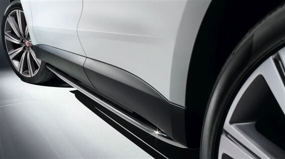 Genuine NEW OEM Jaguar F-Pace 2016+ Bright Side Tubes - T4A13311