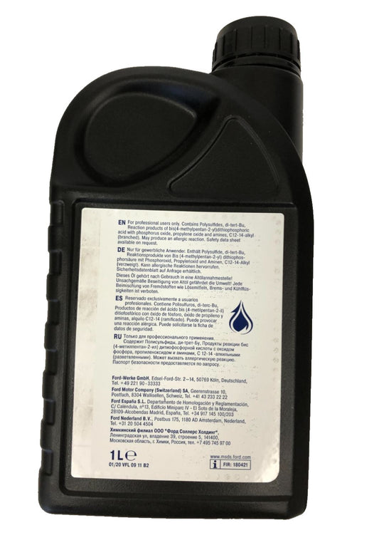 Genuine Ford Transmission Oil - 1565898