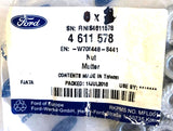 Genuine Ford B-Max/EcoSport/Fiesta/Focus/Ka Clutch M8 Hex Nut Pack Of 5-4611578