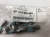 Genuine BMW Torx Bolt Screw & Washer M6x1.00x25 mm Grade 10.9 x10 - 07129905854