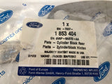 Genuine Ford Cylinder Block Rear Plate - 1853404
