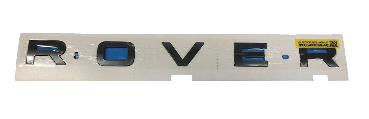 Genuine Land Rover Range Rover Sport 2023+ Rear "ROVER" Name Plate - LR168449