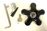 Genuine Land Rover New Defender 2020+ Spare Wheel Lock Kit - VPLLE0005