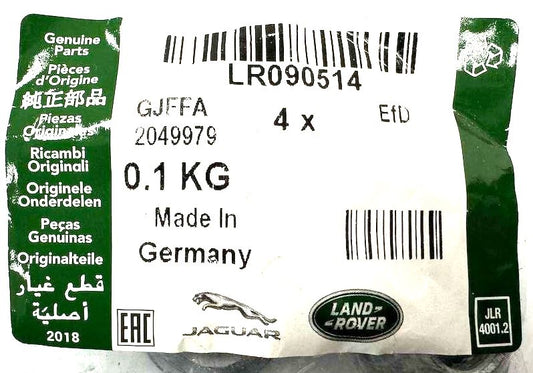 Genuine Jaguar Land Rover RR/XF Nut M12 Pack Of 4 - LR090514