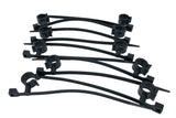 Genuine BMW Cable Strap With Bracket Pack Of 10 - 34317683767