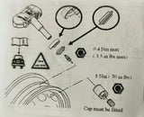 Genuine - Jaguar XJ - Tyre Pressure Monitor Kit - C2D22947
