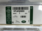 Genuine Land Rover Black Locking Alloy Wheel Nut Kit-VPLWW0093