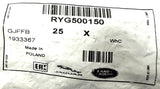 Genuine Jaguar Land Rover RR/XF Screw M6 x 12MM Pack Of 25 - RYG500150
