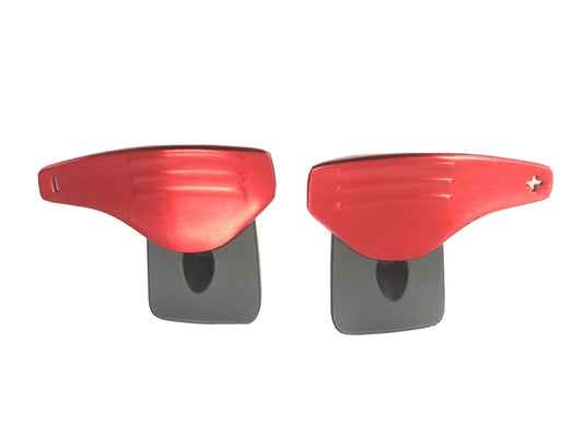 Genuine Land Rover/Range Rover Anodized Red Gearshift Paddles VPLVS0187CAY