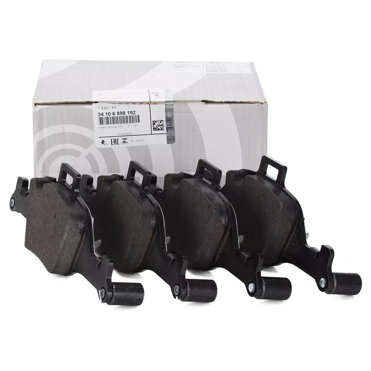 Genuine BMW G20 G21 G30 G31 X5 X6 i4 Front Brake Pads - 34106898192