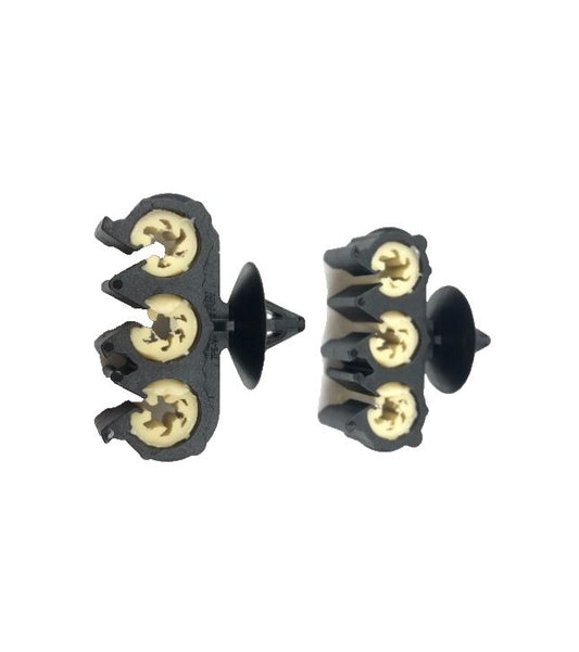 Genuine Land Rover Rear Brake Pipe Treble Clip Pack Of 2-LR013761