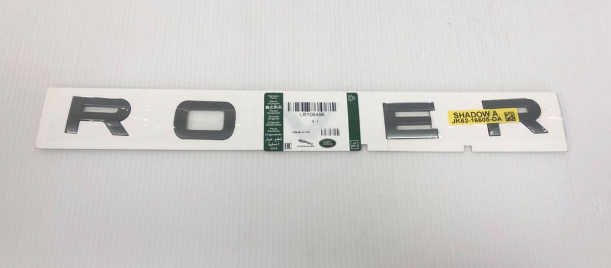 Genuine Range Rover Sport 2014+ Tailgate Name Plate LR106496