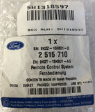Genuine Ford Transit 2014+/Tourneo Custom 2012+ Remote Control Key Fob - 2515710