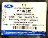 Genuine Ford Kuga 2012-2020 Loading Compartment Floor Mat - 2176842