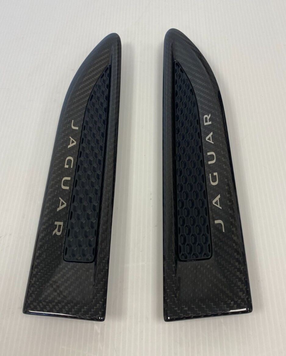 Genuine Jaguar E-Pace 17+ Carbon Fibre Vent Finisher - Pair - J9C3890 / J9C3889