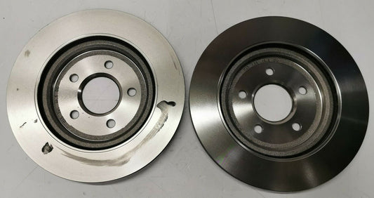 Genuine Jaguar XJ 03-05 Rear Brake Disc Kit (Non Supercharged) - XR858224