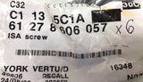 Genuine BMW ISA Screw Pack Of 6 - 61278606057