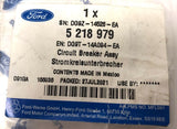 Genuine Ford Green Rectangular Female Fuse 32V 40A - 5218979