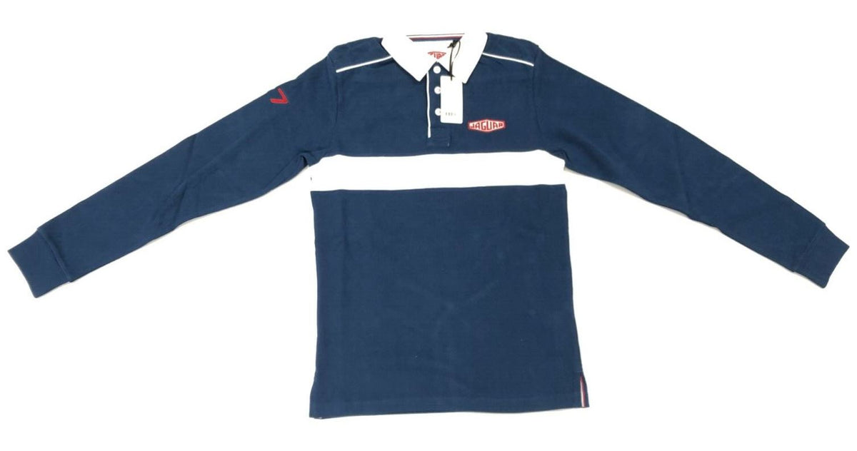 Genuine Jaguar Navy Ruby Top with Number 3 on the back 50JLEMRUGBYNVYXS