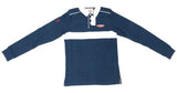 Genuine Jaguar Navy Ruby Top with Number 3 on the back 50JLEMRUGBYNVYXS