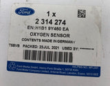 Genuine Ford EcoSport CR6/Fiesta CE1 Hego Sensor 2314274