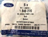 Genuine Ford Clutch Bolt Pack Of 5 - 1846270