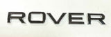 Genuine Range Rover 2013+ Black And Bright Chrome Rover Name Plate LR076942
