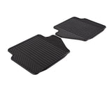 Genuine Ford Fiesta Mk7 Rear Rubber Contoured Car Floor Mats 2008-2019 - 1526902